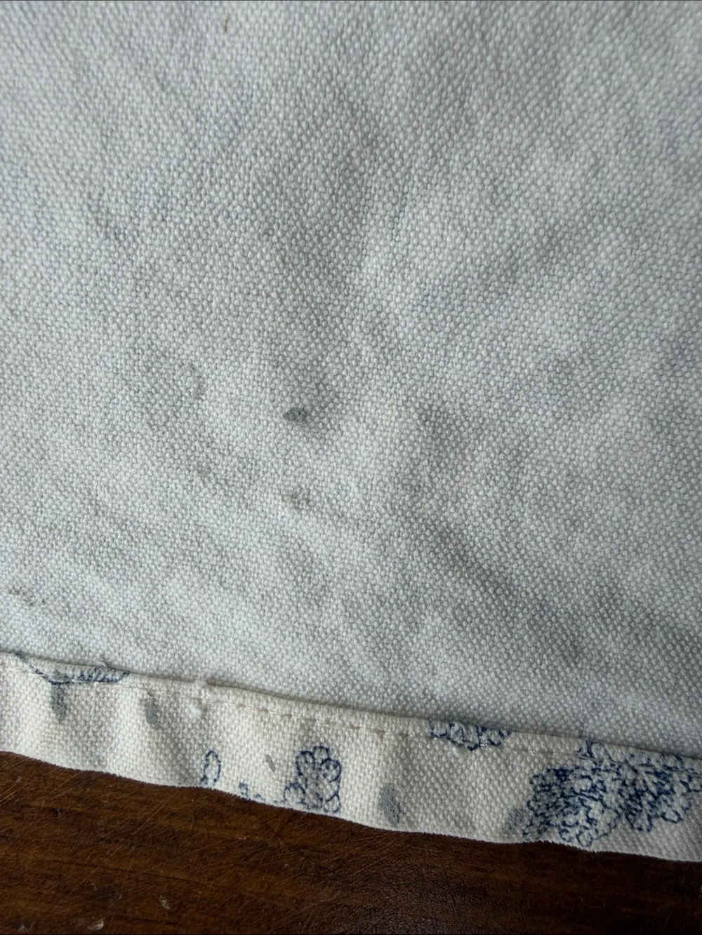 Blue Toile Apron